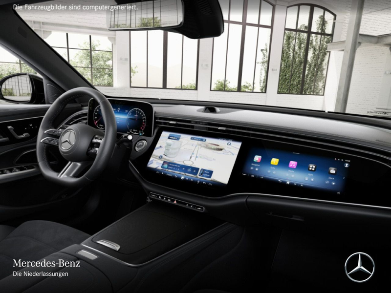 Mercedes-Benz E 300 e Hybrid AMG Fahrass WideScreen 360° Airmat — photo 11