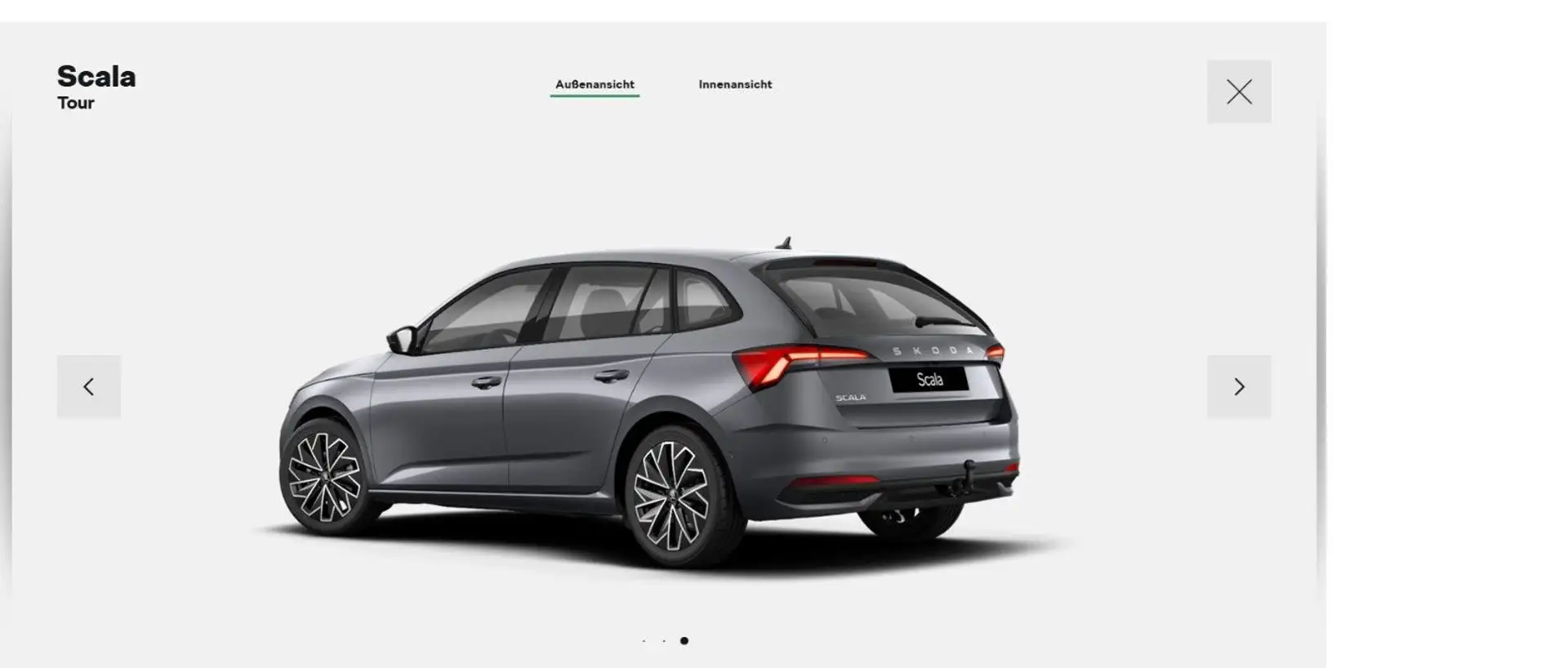 Skoda Scala 1.5 TSI DSG Tour 150 PS Toter-Winkel AHK Gris - 2
