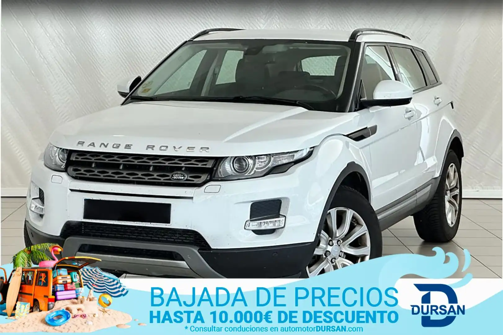 Land Rover Range Rover Evoque 2.0TD4 SE Dynamic 4WD Aut. 150 Blanc - 1