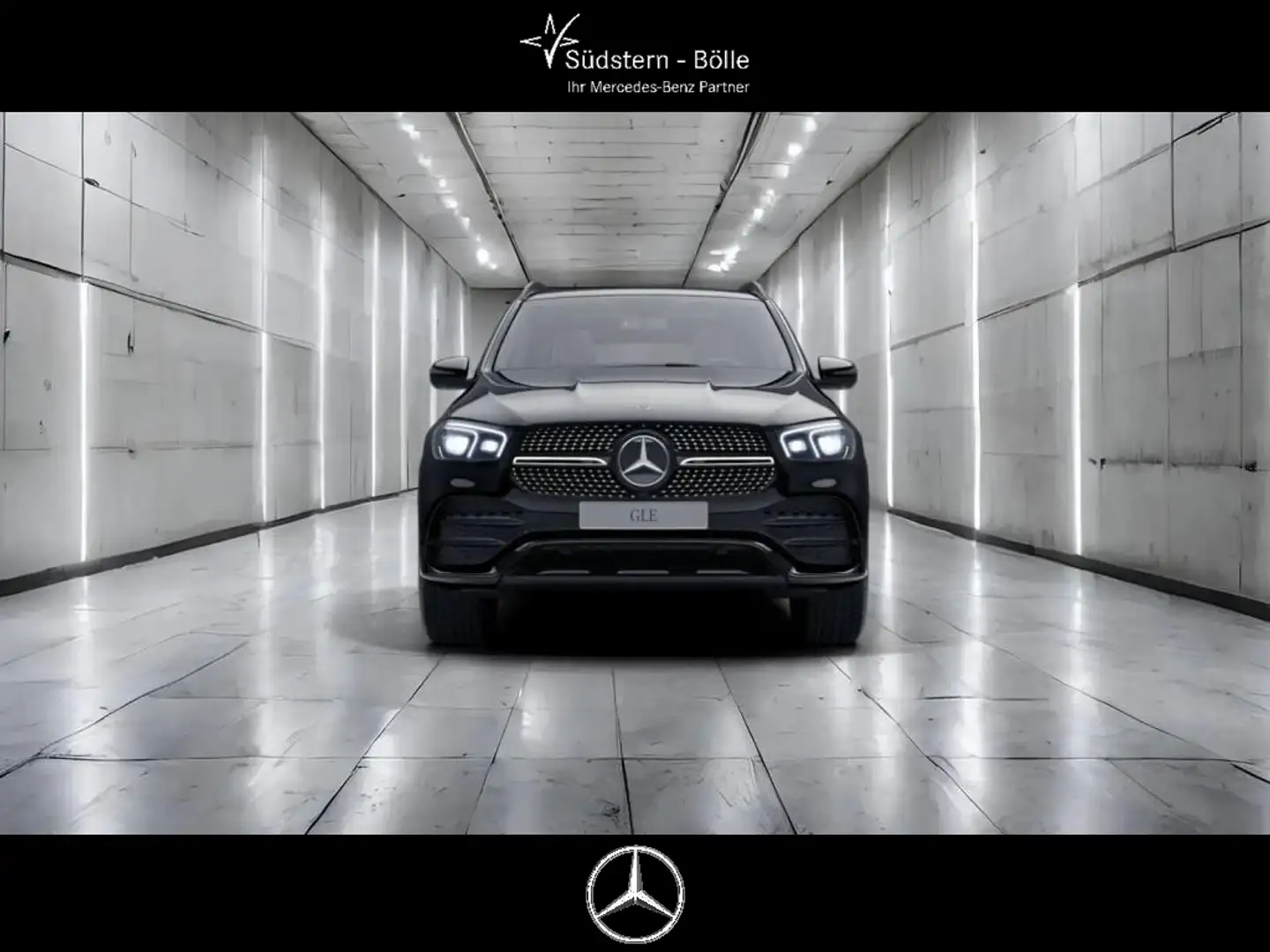 Mercedes-Benz GLE 450 4M AMG+NIGHT+AHK+PANO+DISTR.+STNDHZ.+MEM Schwarz - 2