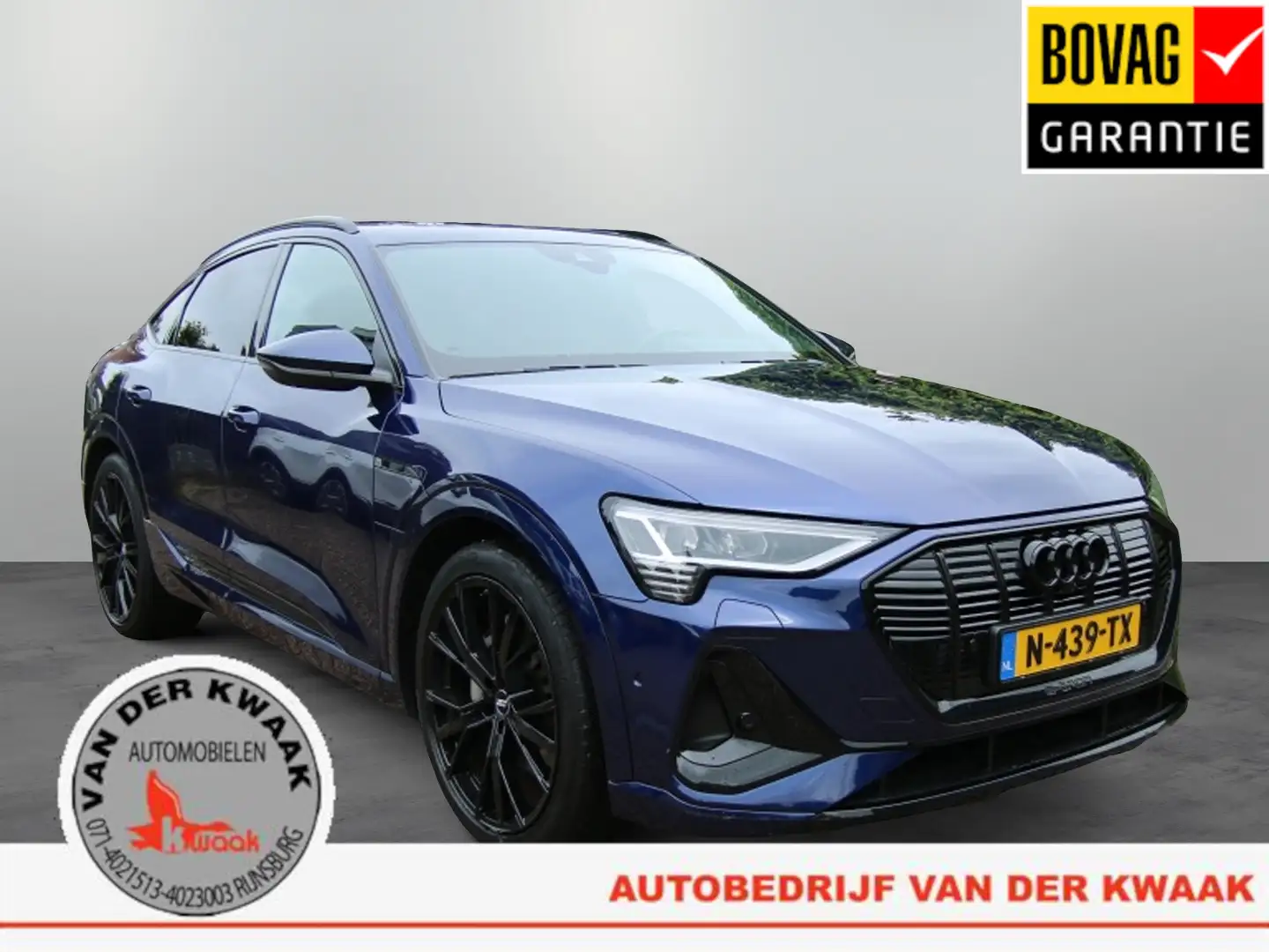 Audi e-tron Sportback 55 quattro edit. 95 Bleu - 1