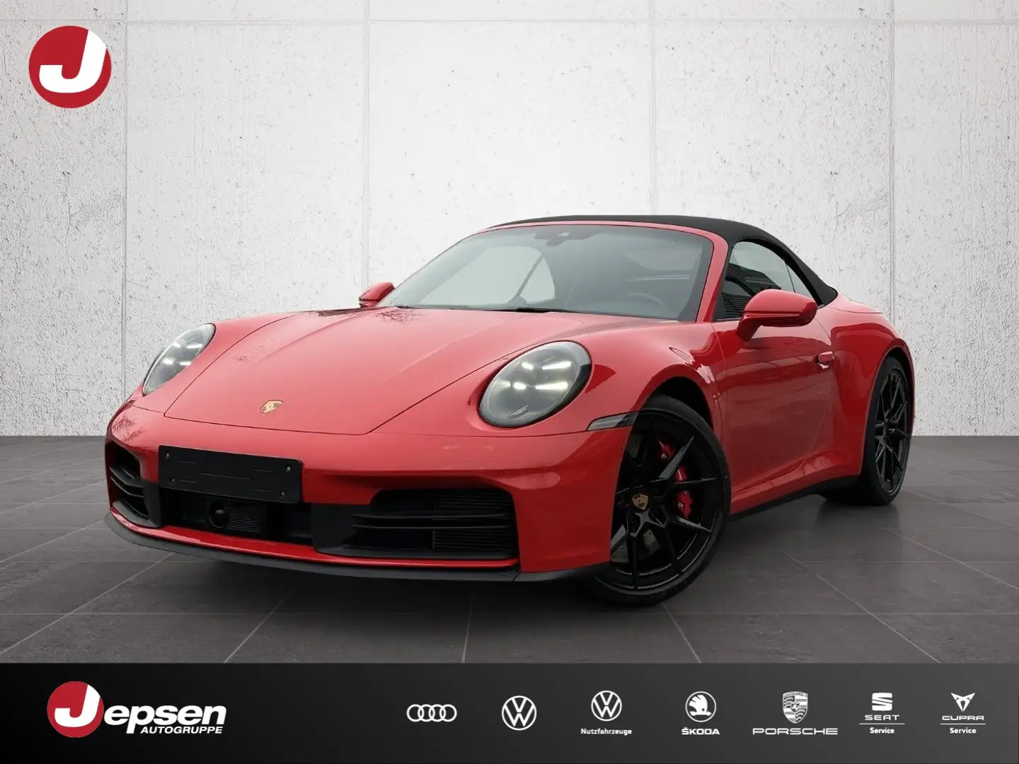 Porsche 992 911 Carrera S Cabriolet BOSE HD-Matrix Rot - 1