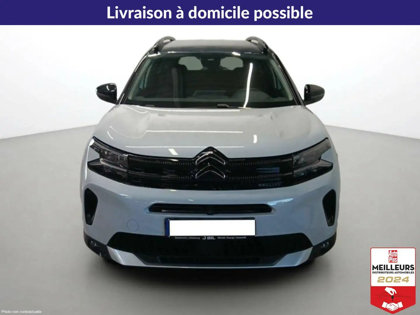 Citroen C5 Aircross Hybride 136 e-DCS6 Plus Blanc - 2