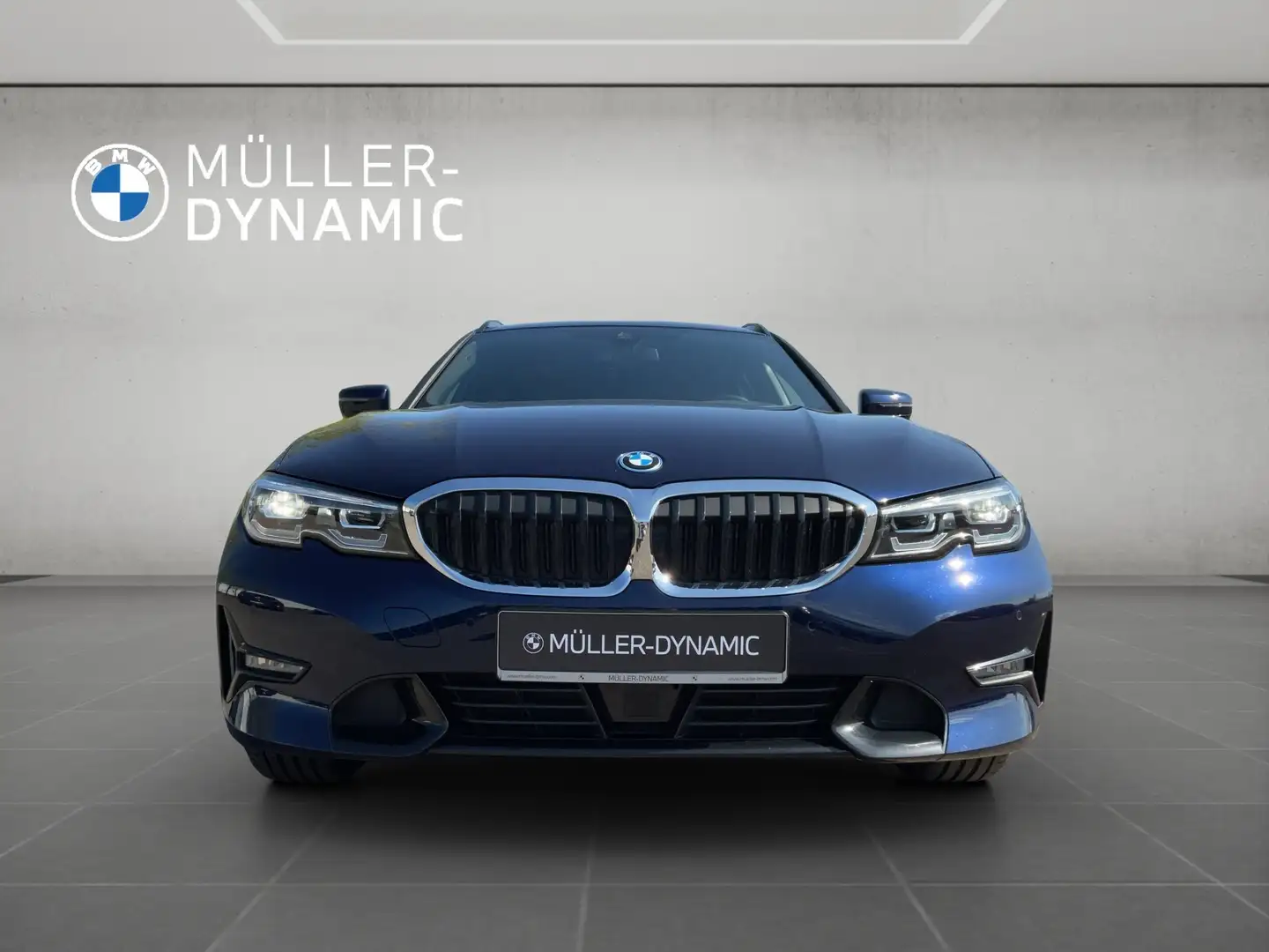 BMW 330 e xDrive TOURING SPORT LINE LED PANO HIFI RÜCKFAHR Bleu - 2