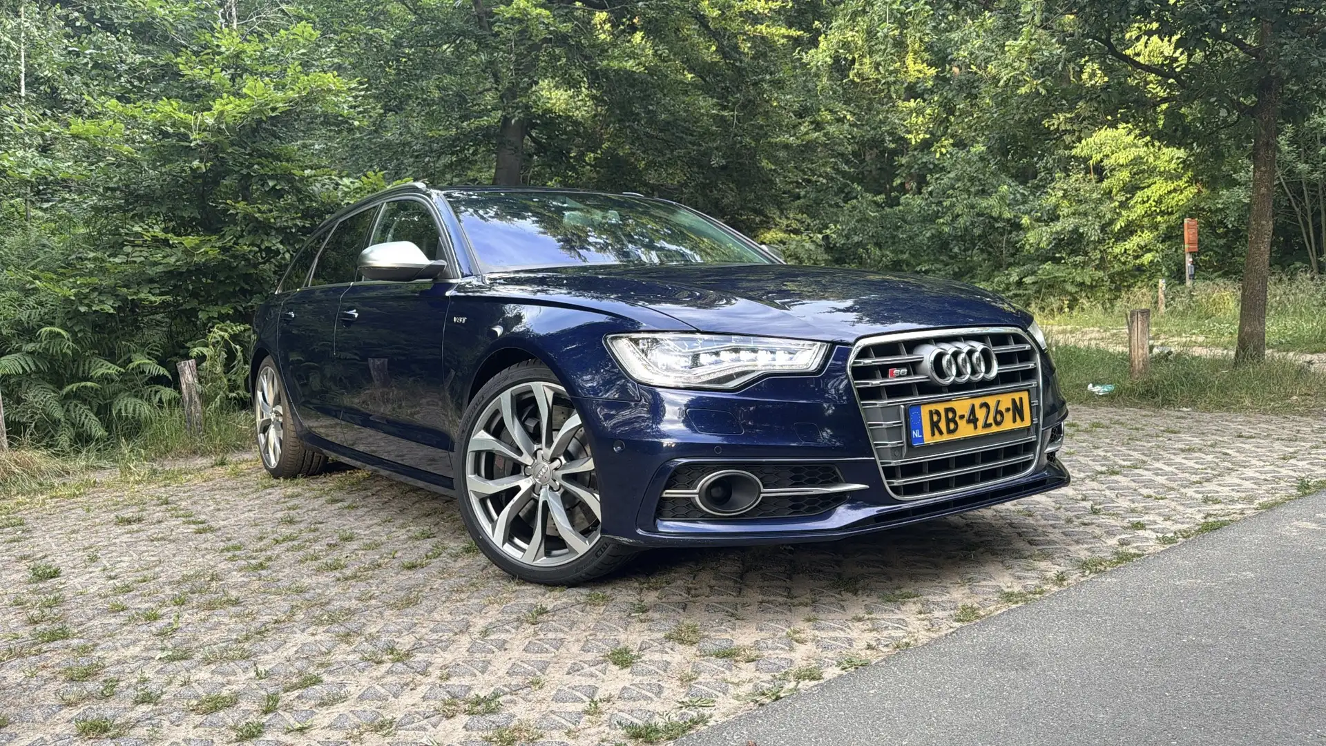 Audi S6 4.0 TFSI q. PL + Blauw - 1