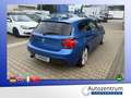 BMW 118 i  M-Sportpaket *SPORTBREMSE*TEILLEDER*NAVI* Modrá - thumbnail 2