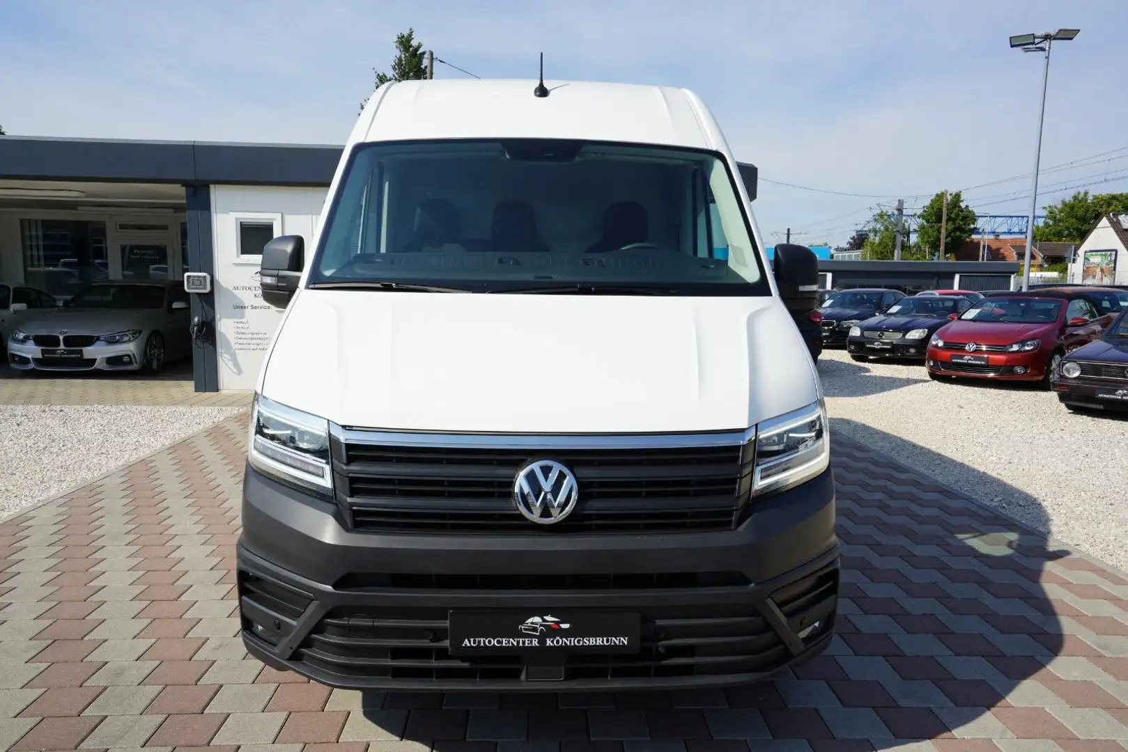 Volkswagen Crafter Kasten 35 mittellang*1.Hand*DSG*Cam*Navi Wit - 2