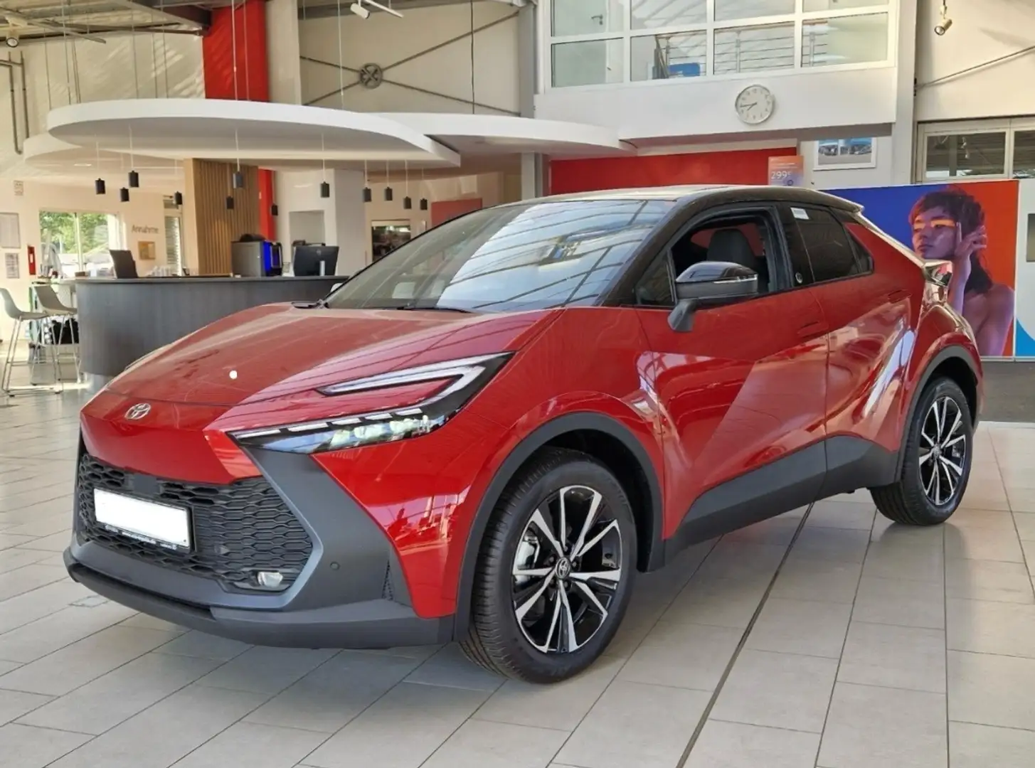 Toyota C-HR 1.8 Hybrid  Team Deutschland KLimaA., ACC. Rot - 2