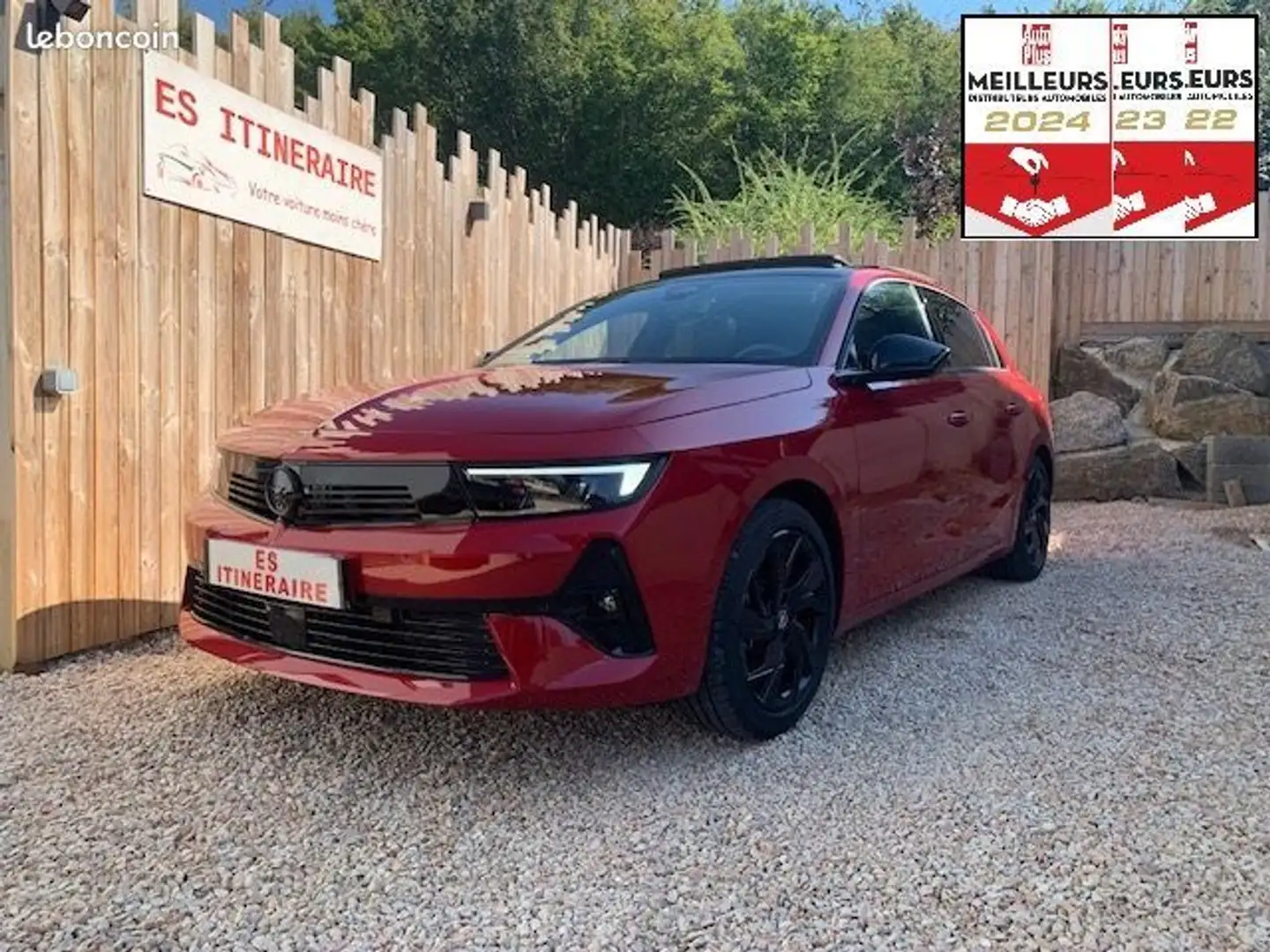 Opel Astra DISPONIBLE : GS hybrid 180 cv + 300 km toit ouvran Rot - 1