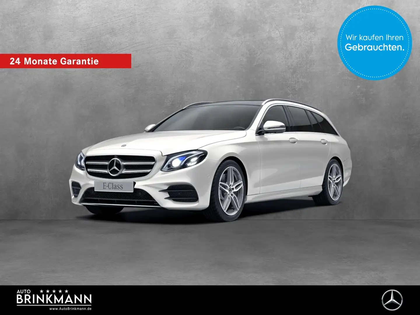 Mercedes-Benz E 400 E 400 d 4MATIC T-Modell AMG Line Ext./Comand LED Weiß - 1