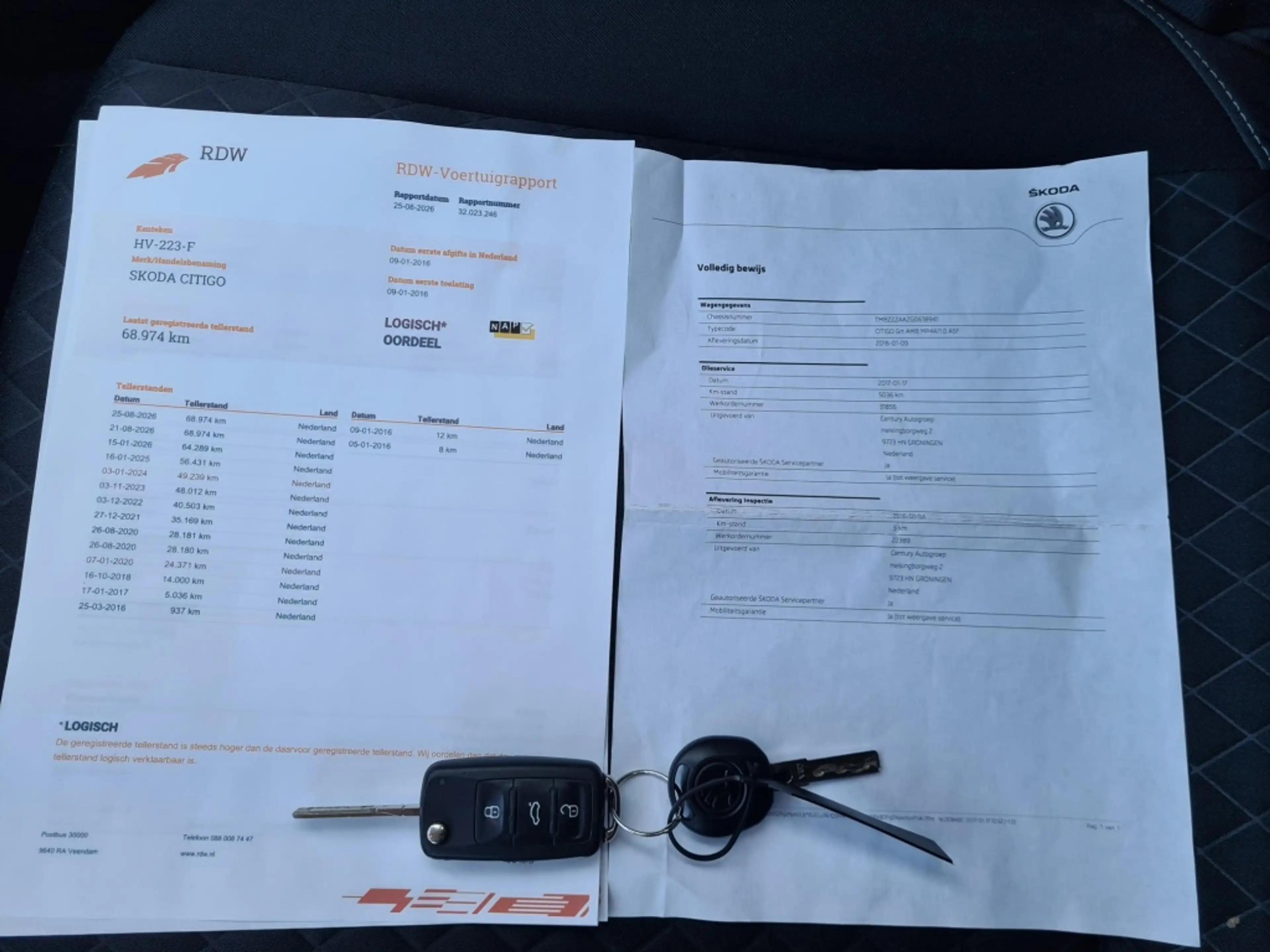 Skoda Citigo 1.0 Grt. Fresh Automaat org NL — photo 12
