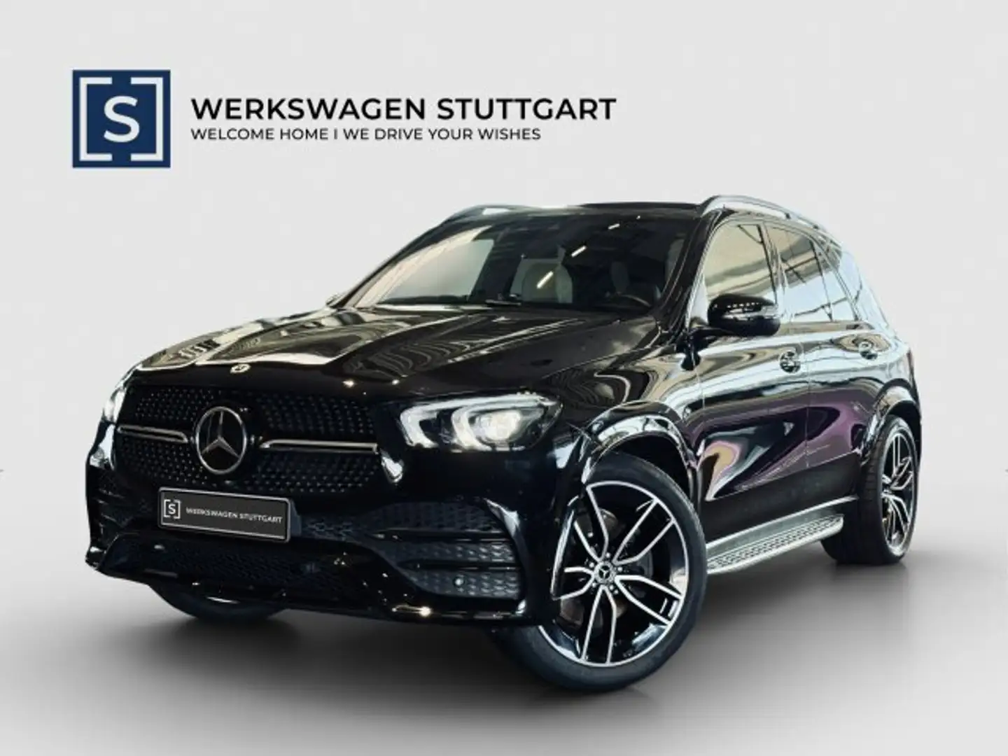 Mercedes-Benz GLE 350 GLE 350 de 4M AMG 360° PanoSD Keyl AHK Burmester Schwarz - 1