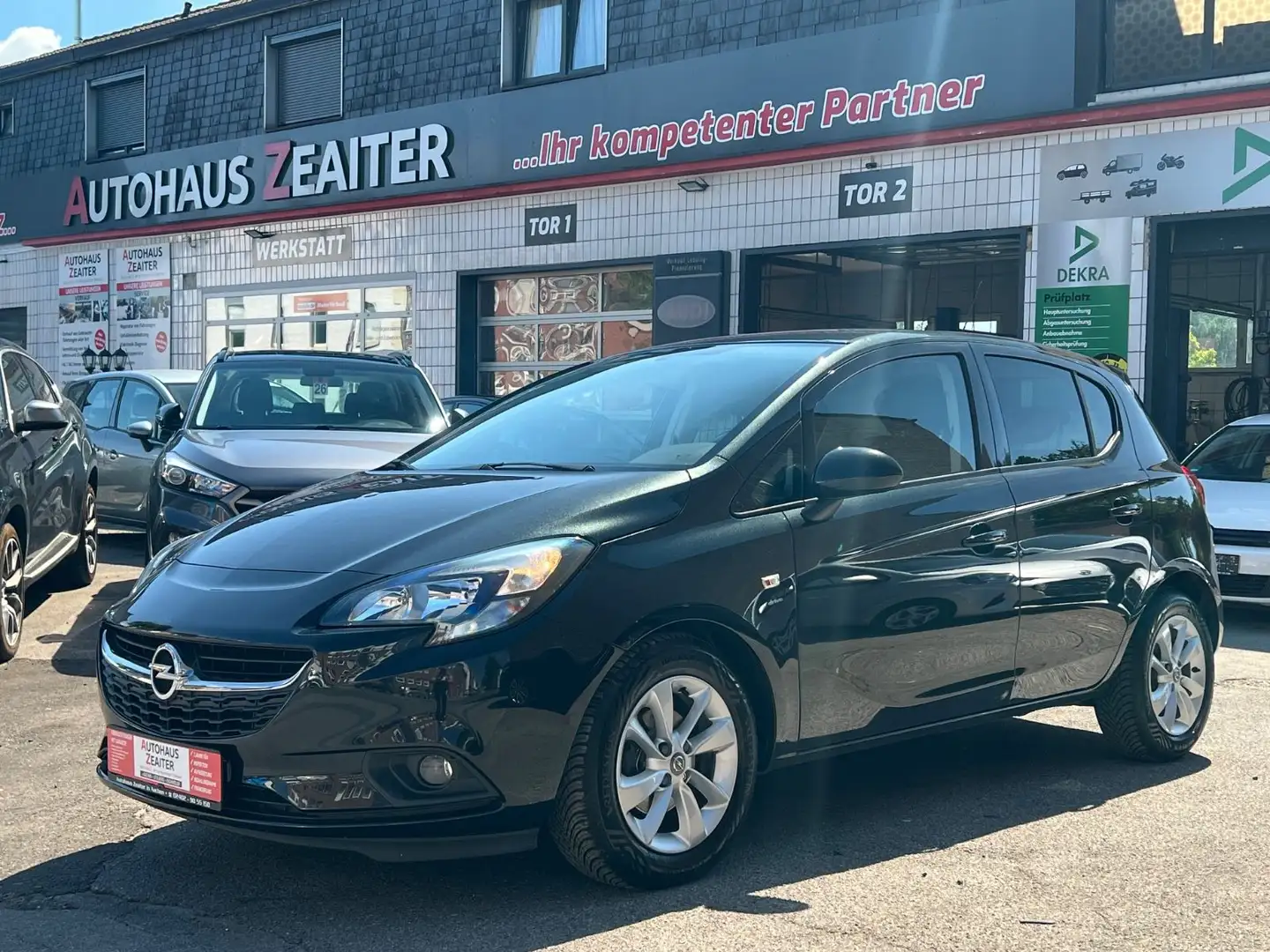 Opel Corsa E Drive*Sitzheizung*Lenkradheizung*Tüv* Schwarz - 1
