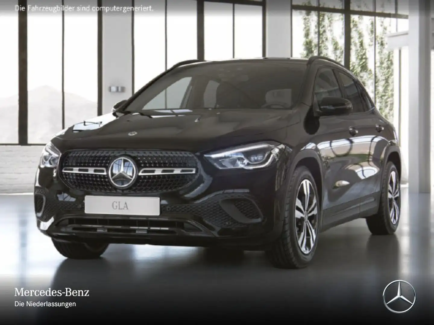 Mercedes-Benz GLA 250 e PROGRESSIVE+NIGHT+LED+KAMERA+HUD+8G Noir - 2