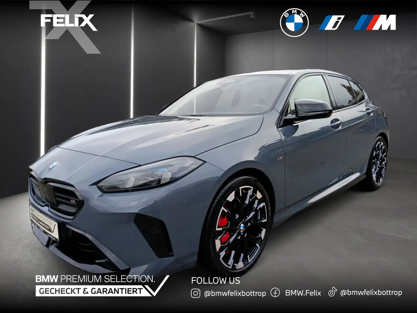 BMW 135 M135 xDrive M SPORTPAKET PRO+MEMORY+DR.ASSIST PLUS Grau - 1