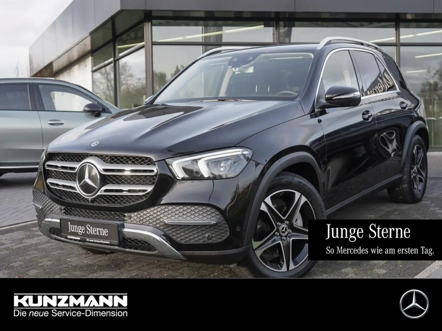 Mercedes-Benz GLE 300 d 4M MBUX Navi Totwinkel HUD 360° Schwarz - 1