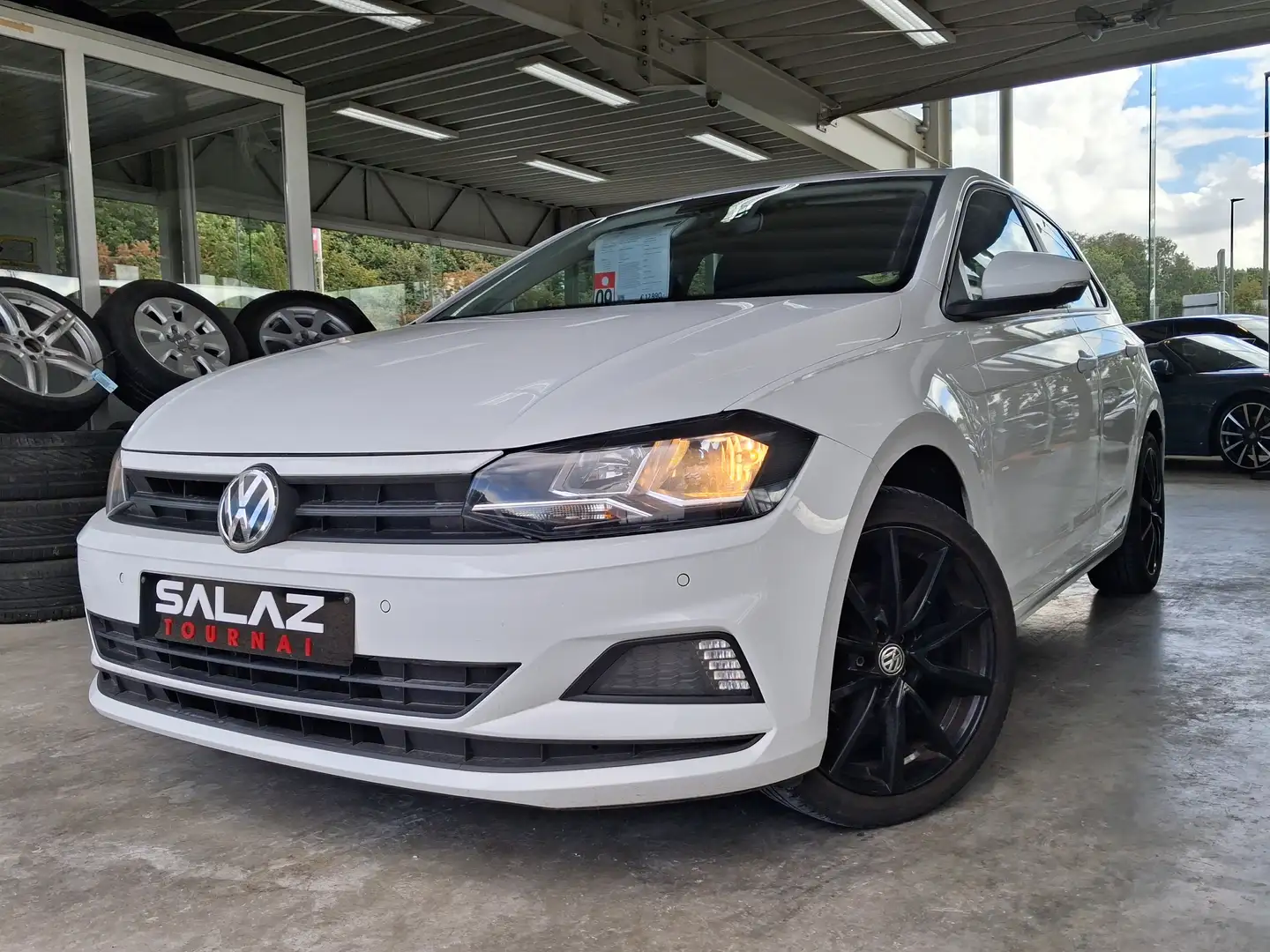 Volkswagen Polo Polo 1.0i Comfortline/GPS/PACK TRONIC/LED/GARANTIE Weiß - 2