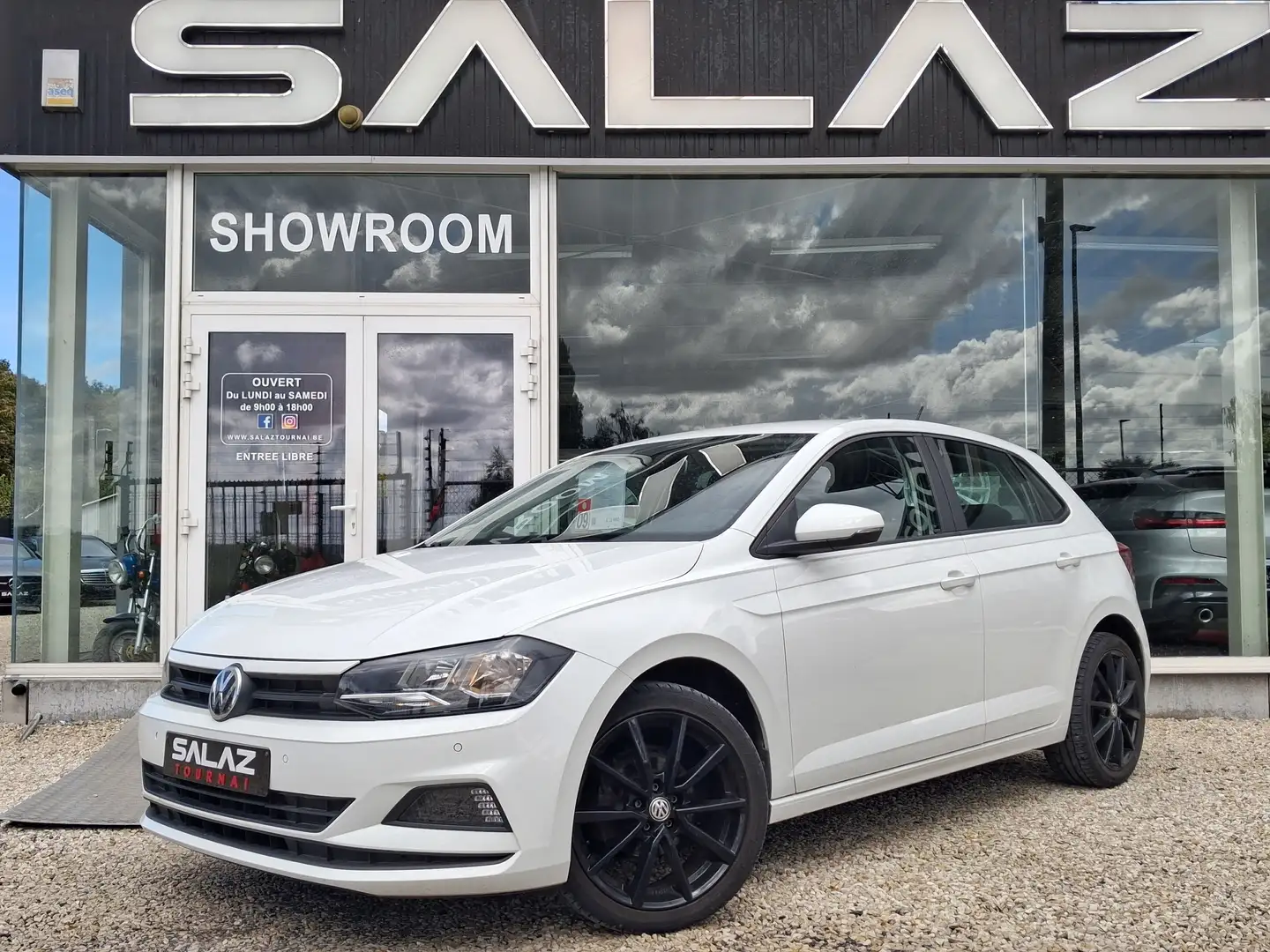 Volkswagen Polo Polo 1.0i Comfortline/GPS/PACK TRONIC/LED/GARANTIE Weiß - 1