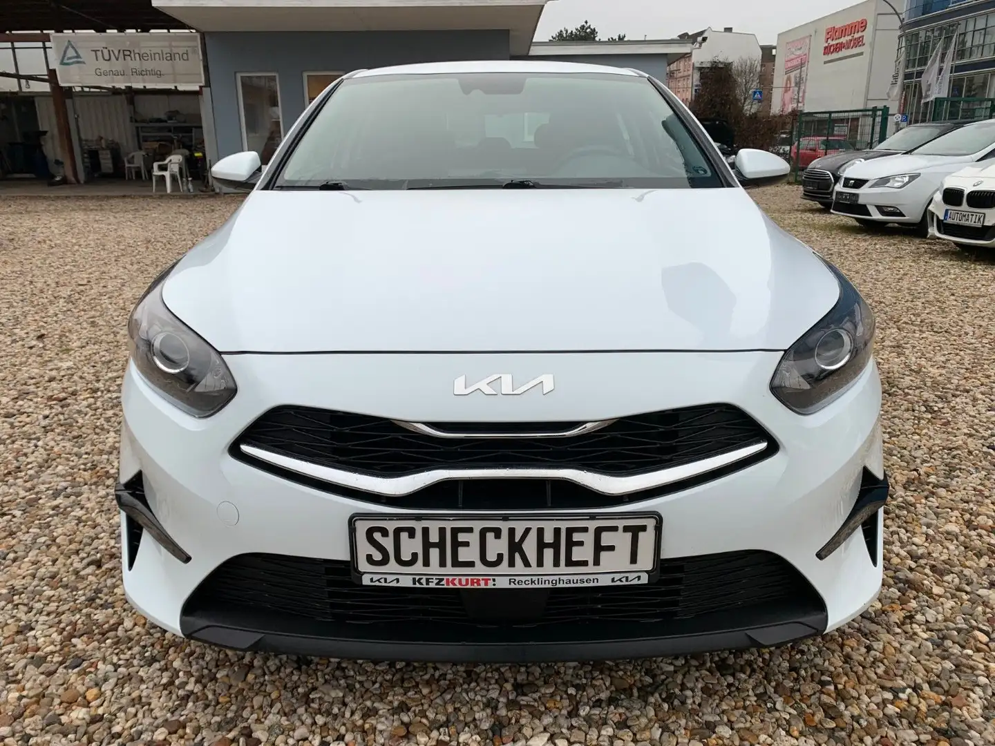 Kia Ceed / cee'd *120PS* lückenlos Kia Scheckheft Weiß - 2