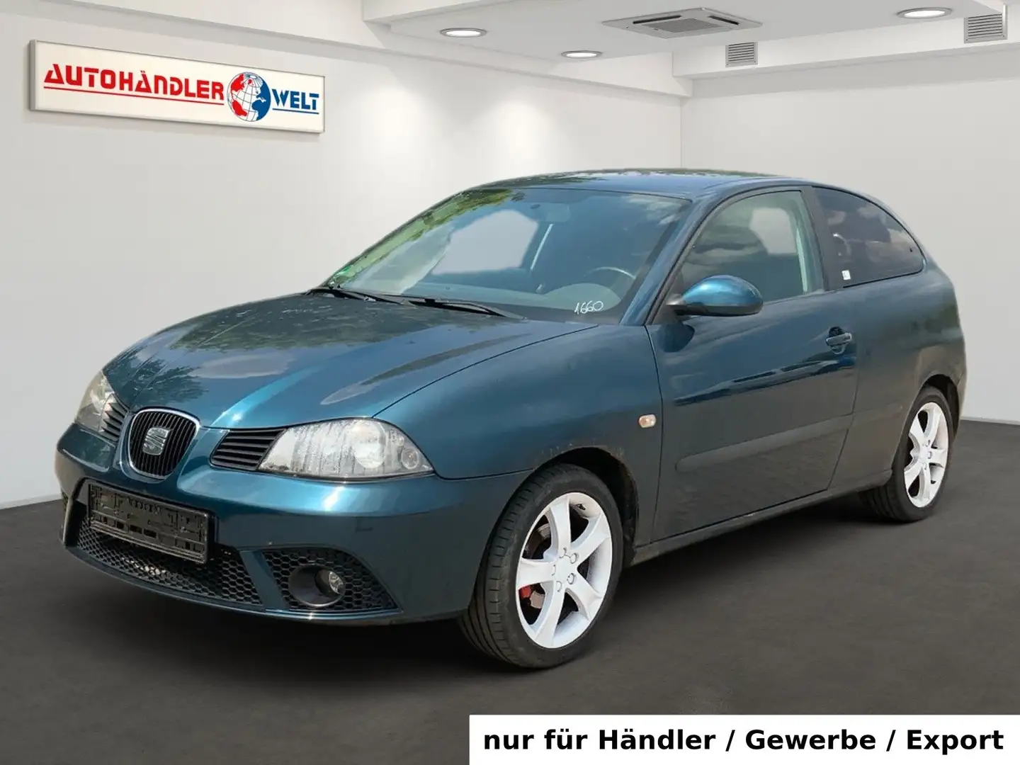 SEAT Ibiza Sport 1.4 16V Klimaauto. SHZ Blau - 1