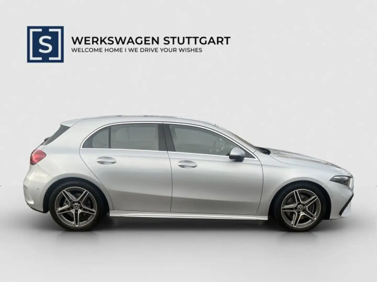 Mercedes-Benz A 220 A 220 d AMG Advanced+ Standheizung Ambiente  Navi Silber - 2