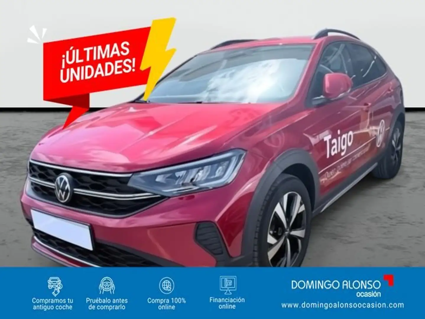 Volkswagen Taigo 1.0 TSI Más 85kW Rojo - 1