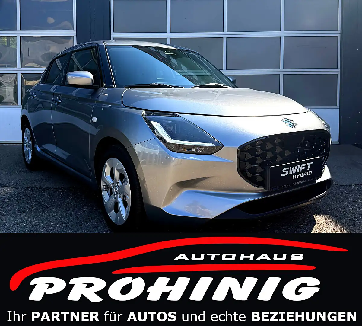Suzuki Swift 1,2 Hybrid Shine CVT Automatik Silber - 2
