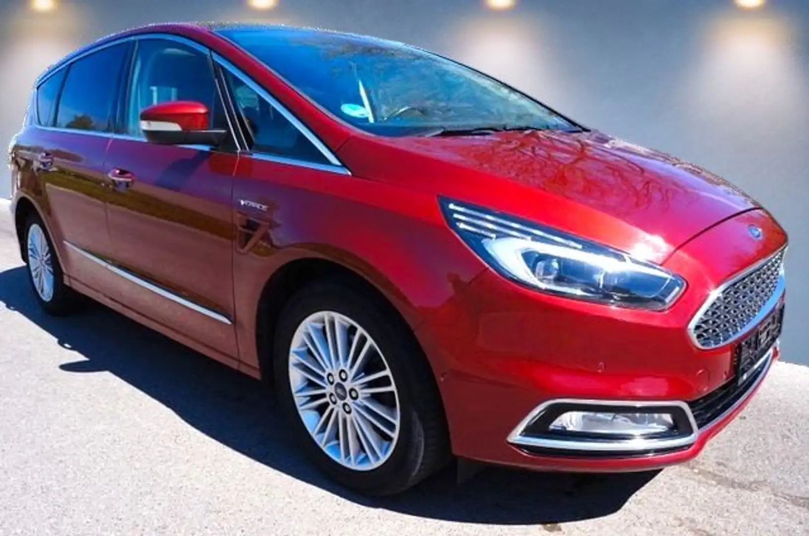 Ford S-Max **VIGNALE**8G+F1=LEDER=NAV=PANO=LED=ACC=MASSAGE=E6 Rot - 2