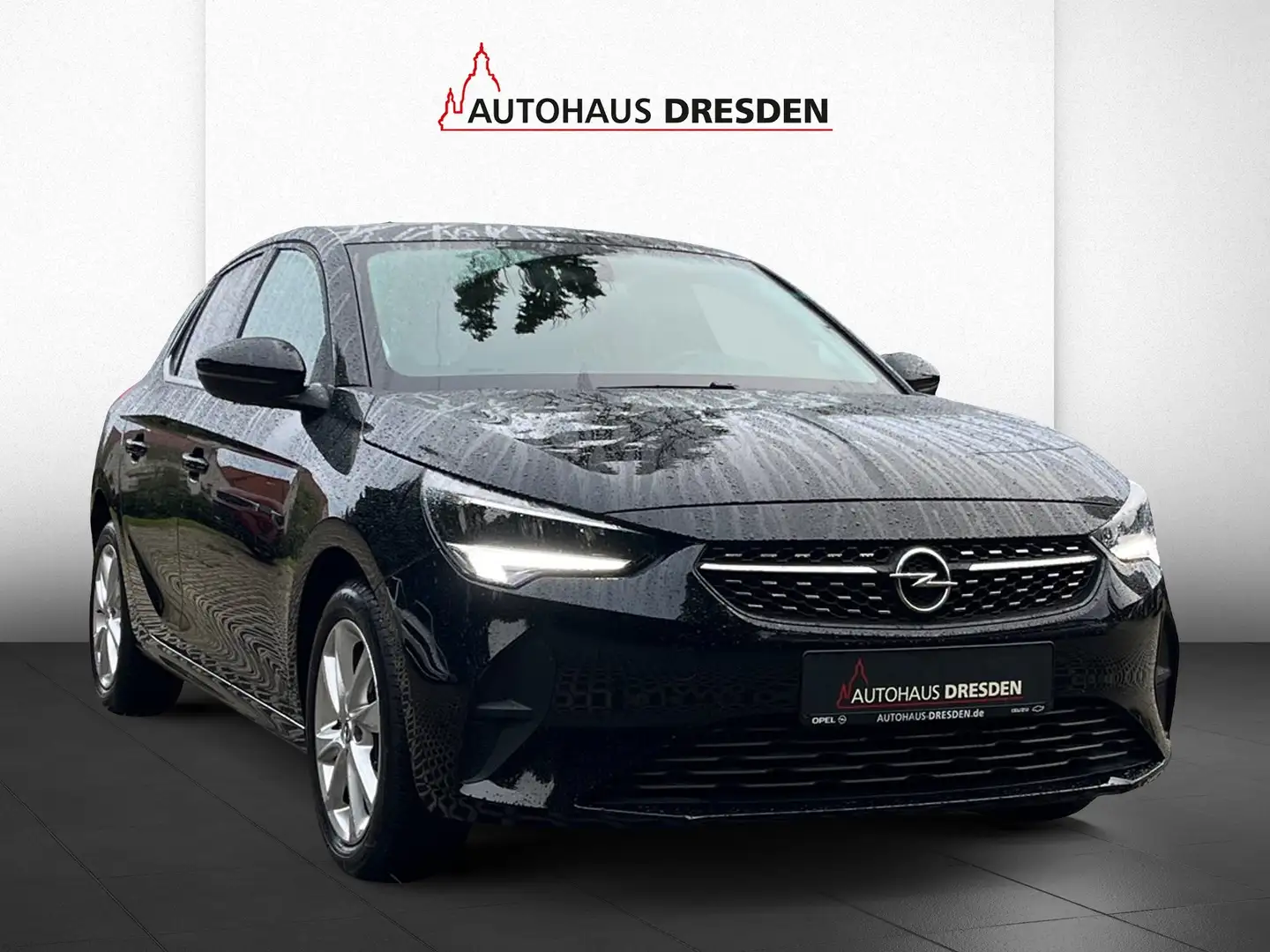 Opel Corsa F 1.2 Turbo Elegance LED+SHZ-DAB. Schwarz - 2