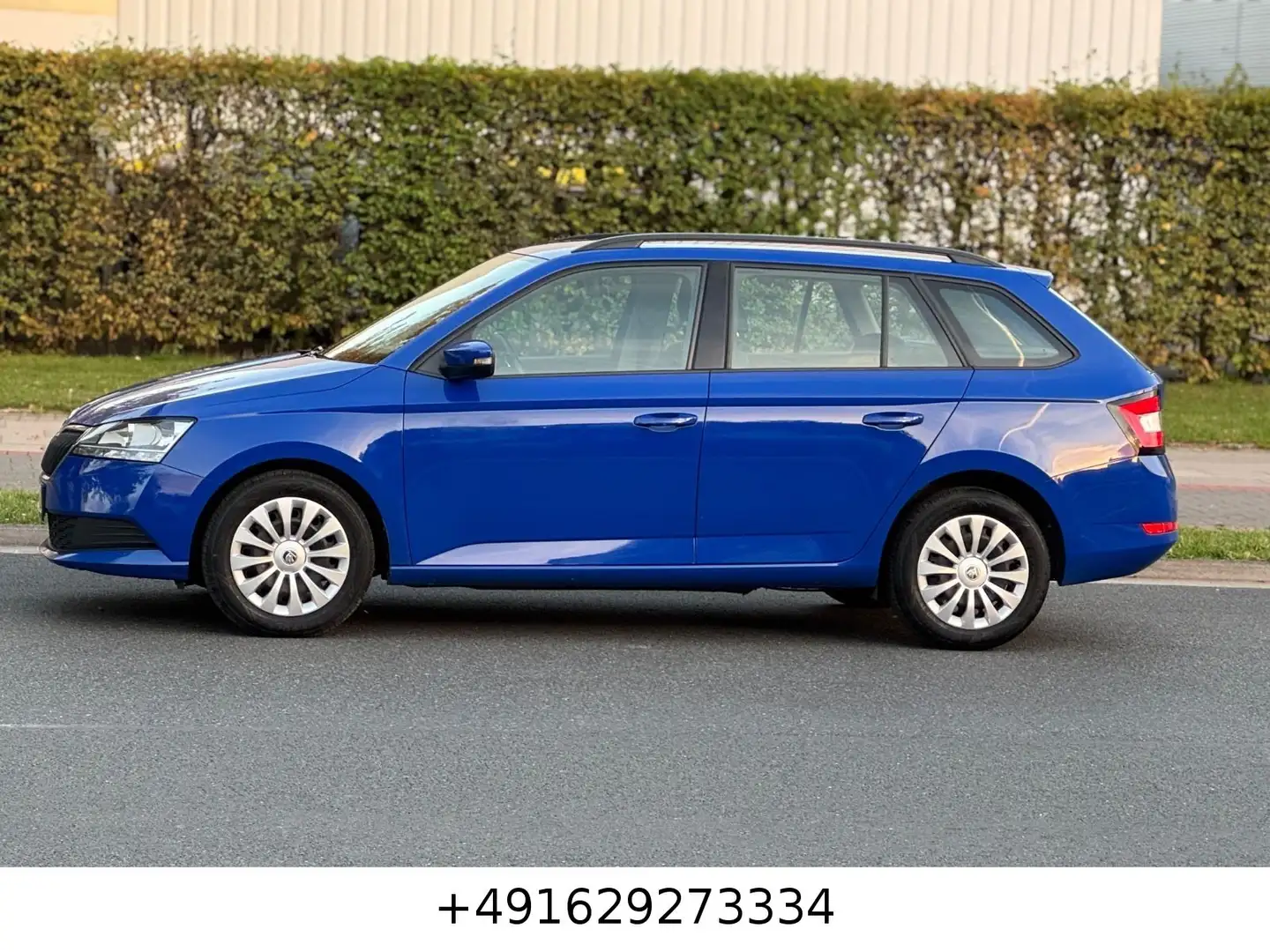 Skoda Fabia Combi Ambition 1 Hand/Klima/CarPlay/Tempo Bleu - 2