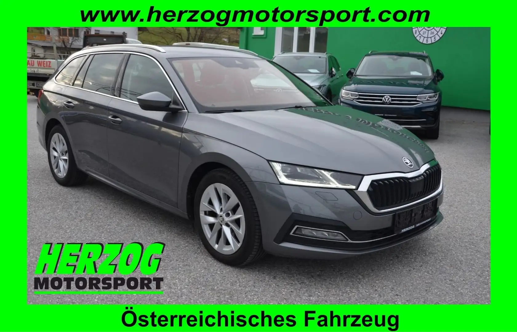 Skoda Octavia Combi 2,0TDI Style DSG MATRIX VIRTUAL AHV ST-H 1.B Grau - 1