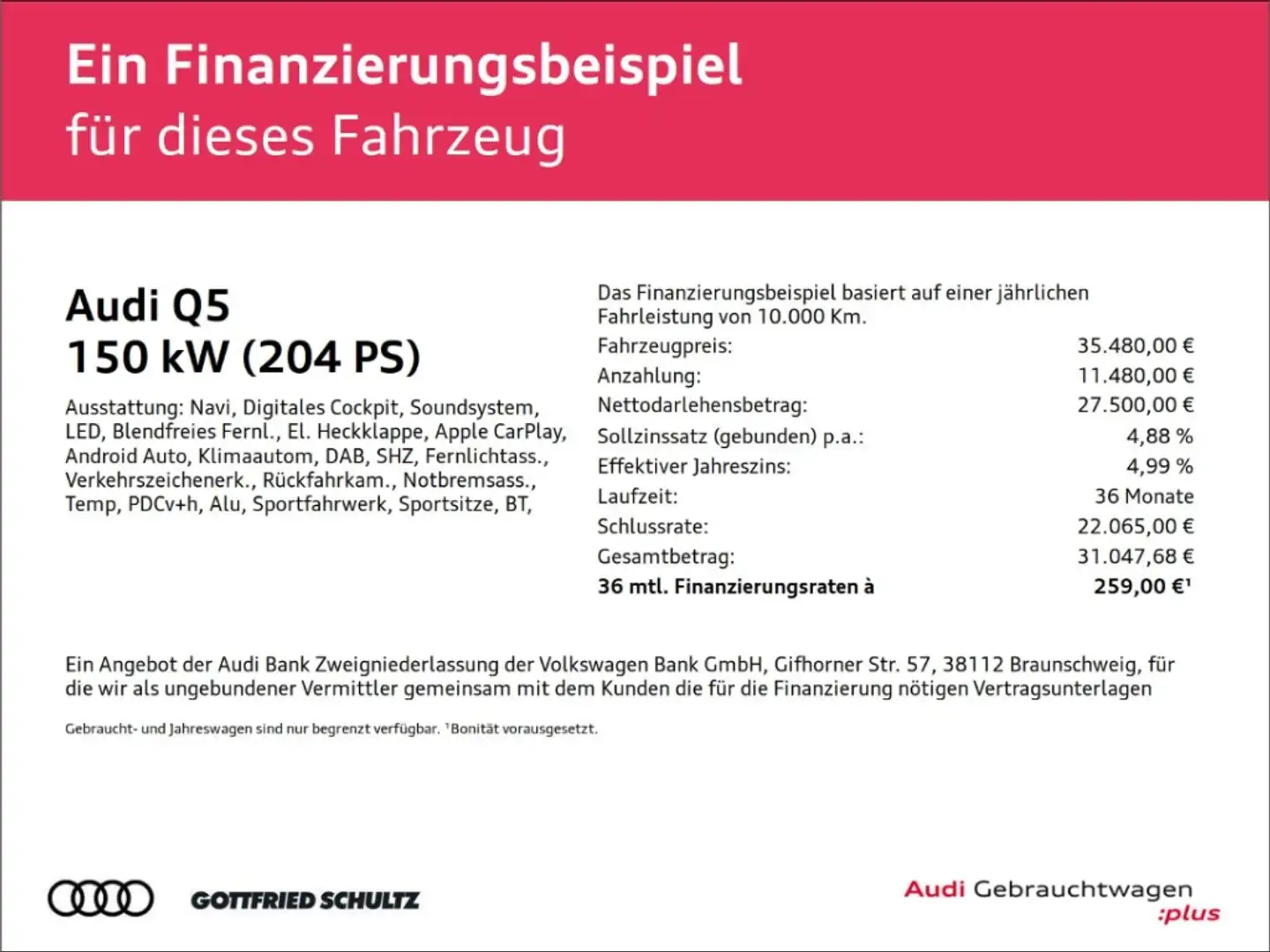 Audi Q5 40 TFSI quattro S-TRONIC LED NAV KAMERA S line SHZ Gris - 2