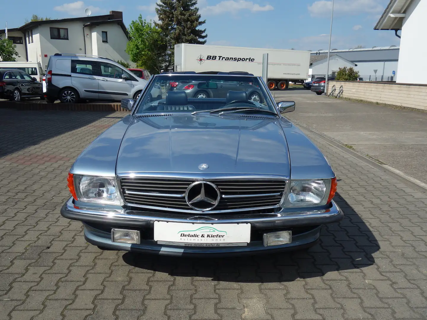 Mercedes-Benz SL 560 Laufleistung ist vollständig dokumentiert Niebieski - 2