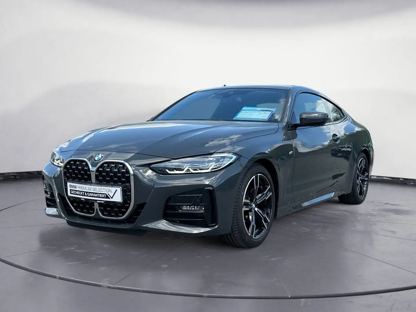 BMW 420 i Coupe M Sportpaket Navi Sport Aut. Rückfahr Grijs - 2