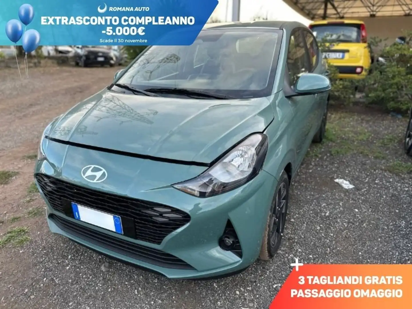 Hyundai i10 i10 III 2023 1.0 mpi Connectline 63cv Grigio - 1
