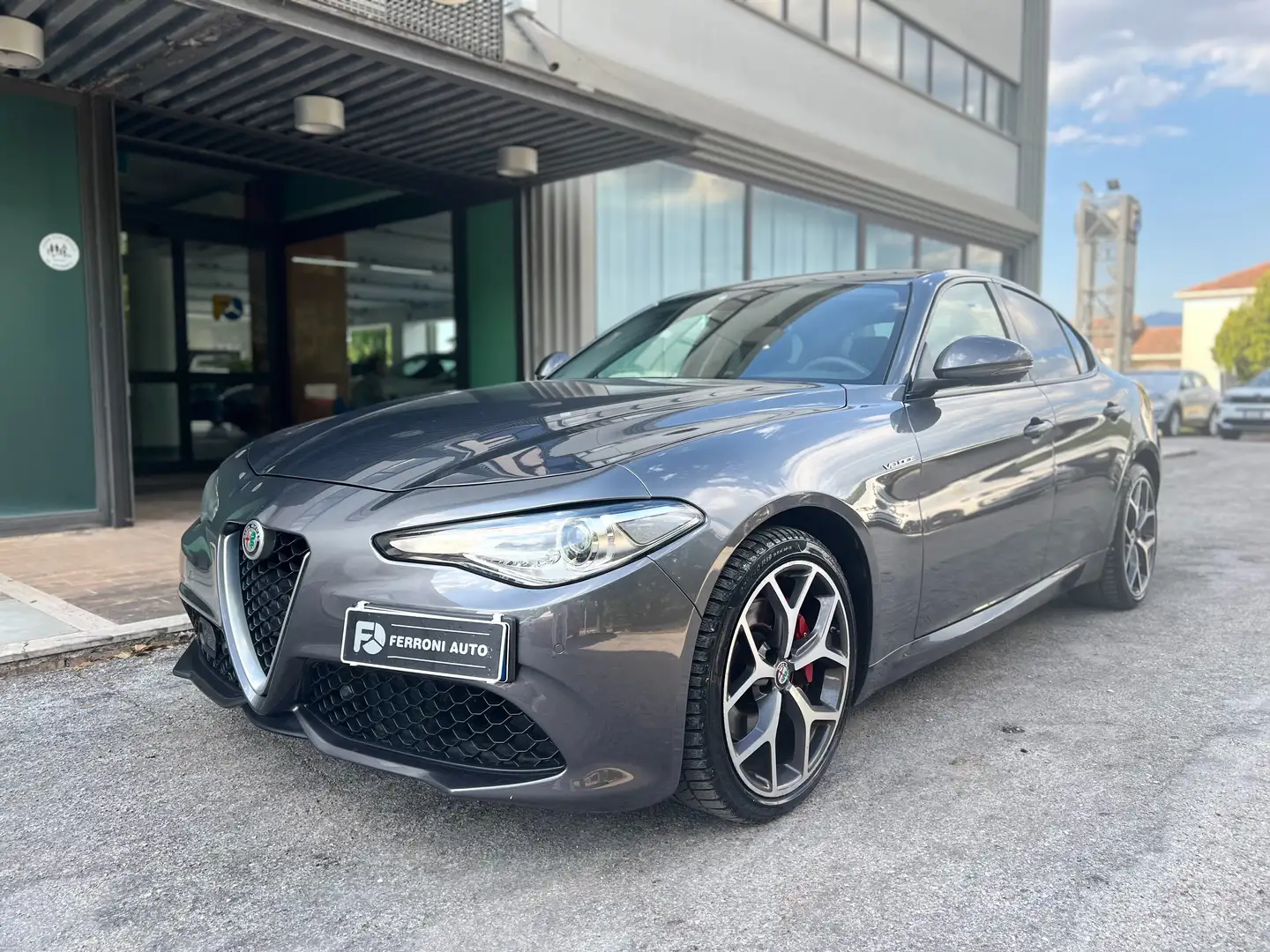 Alfa Romeo Giulia Giulia 2.0 t Veloce Q4 280cv awd auto my19 Grigio - 2
