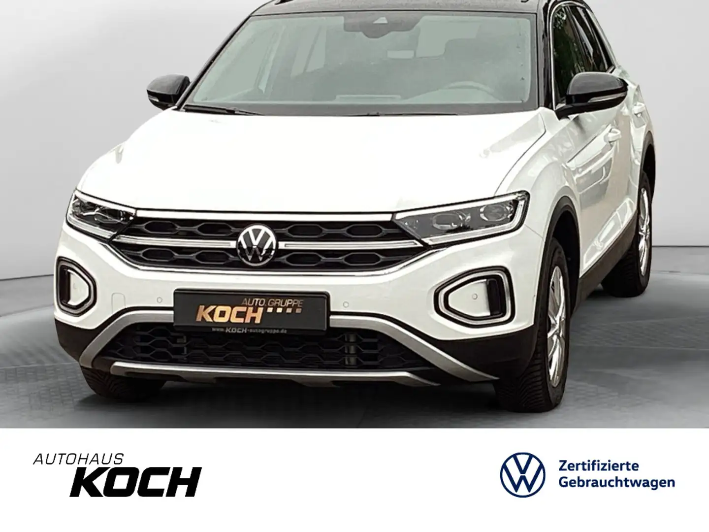 Volkswagen T-Roc 1.5TSI Move DSG Navi LED AHK Weiß - 1