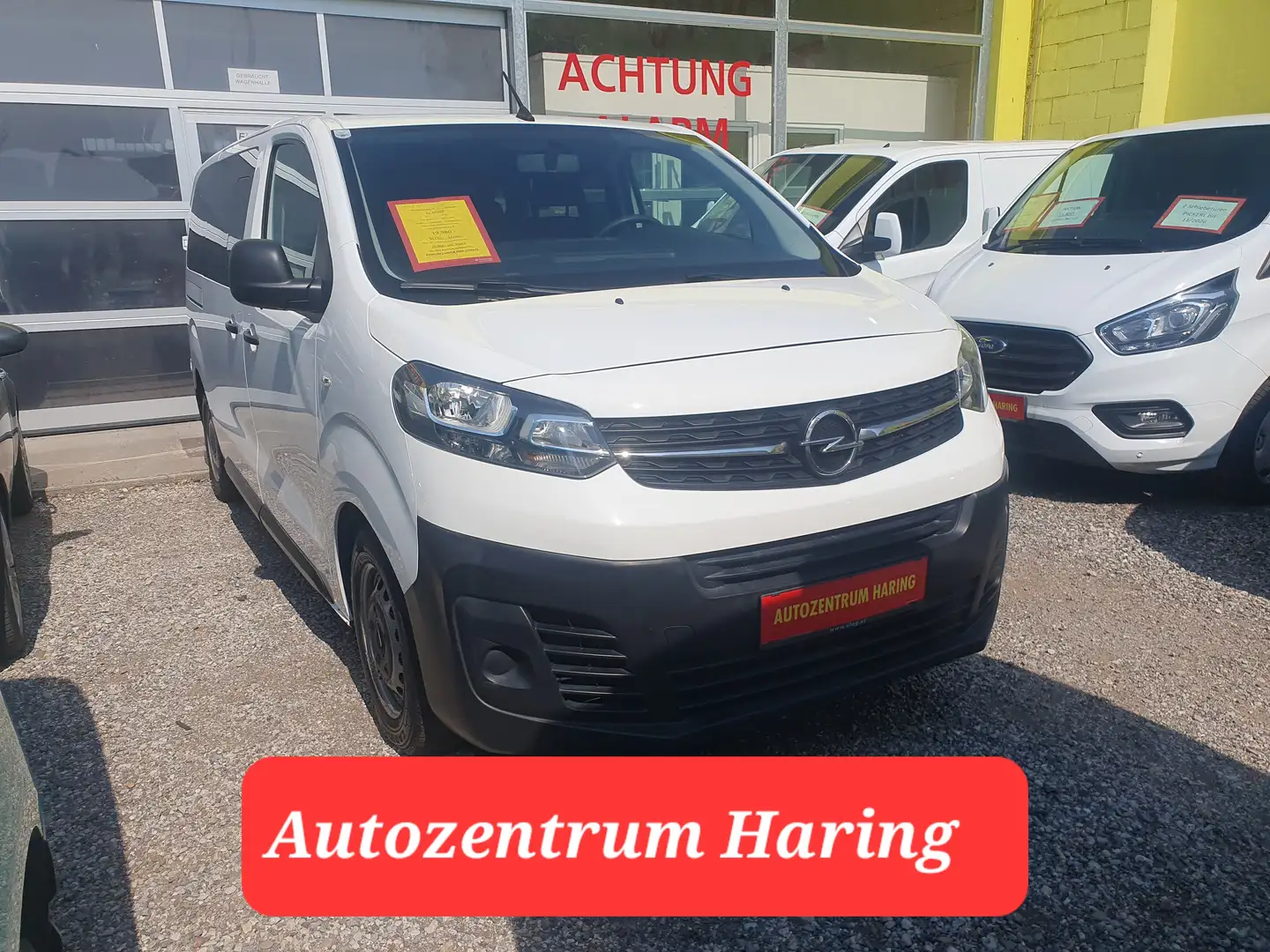 Opel Vivaro BUS M 9-SITZER NETTO 16.650.- Ohne Anz. 439.-/M Weiß - 1