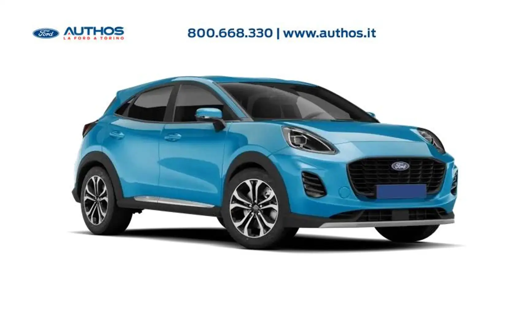 Ford Puma 1.0 ecoboost h Titanium 125cv Blu/Azzurro - 1