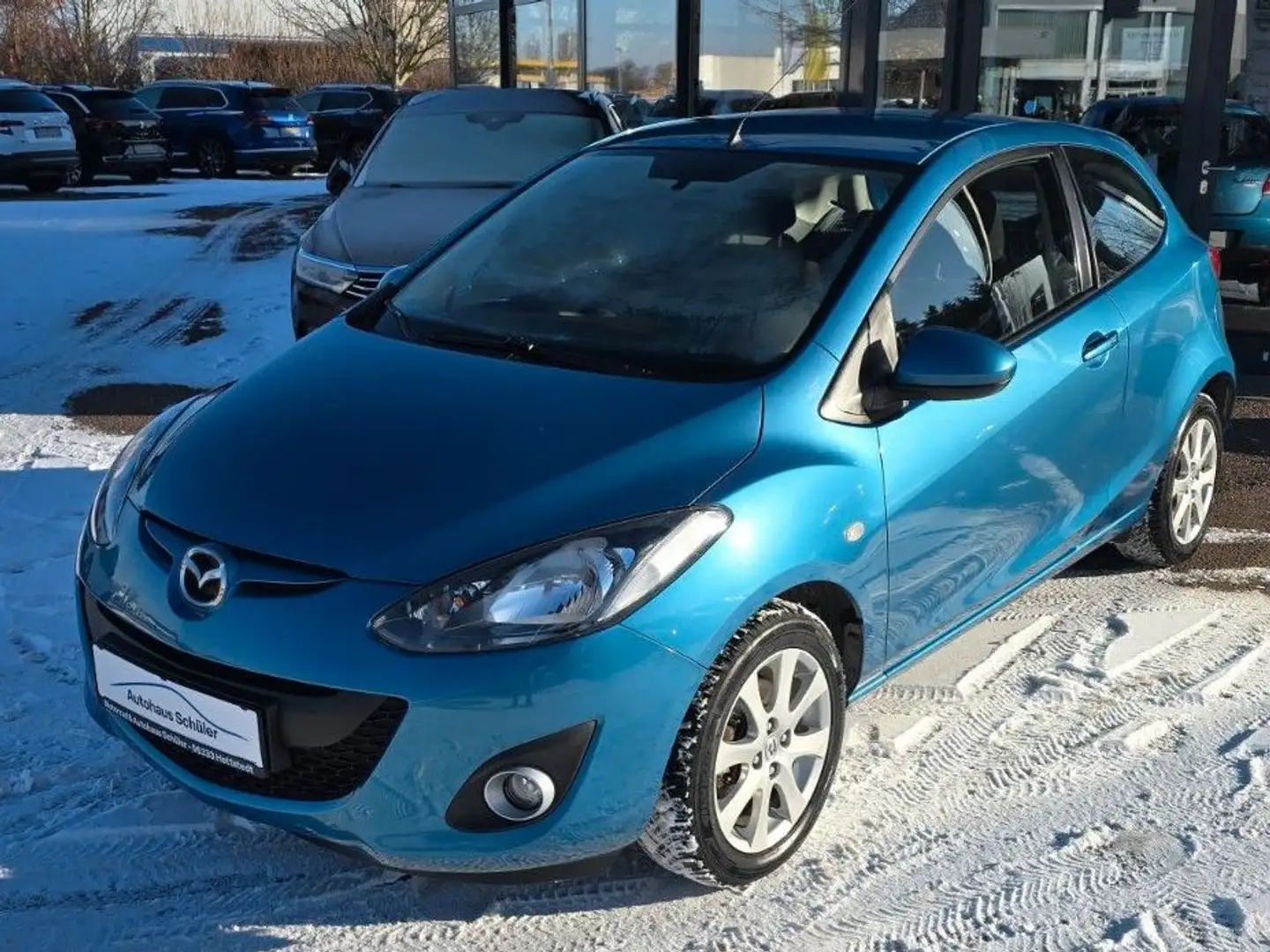Mazda 2 Lim. 1.3  Active+SHZ+Klima+EFH+1. HAND Bleu - 1