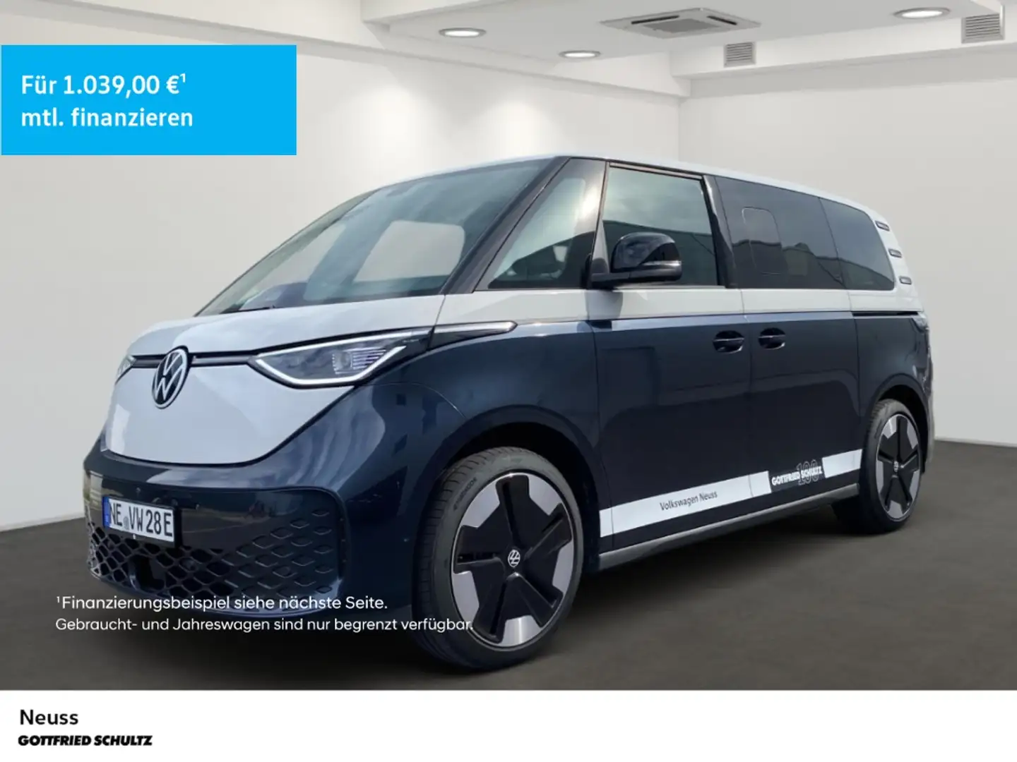 Volkswagen ID. Buzz Pro Energy 79 kWh NAVI AHK OPEN CLOSE PAKET PLUS Blau - 1