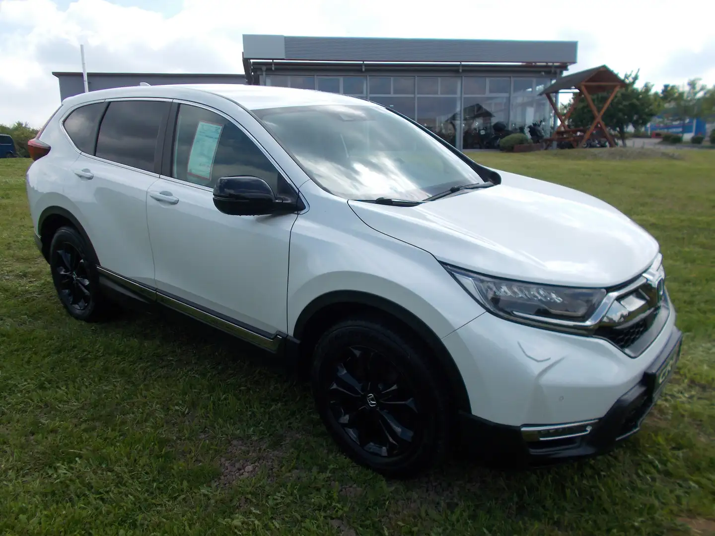 Honda CR-V 2,0 i-MMD HYBRID 4WD Sport Line Blanc - 1
