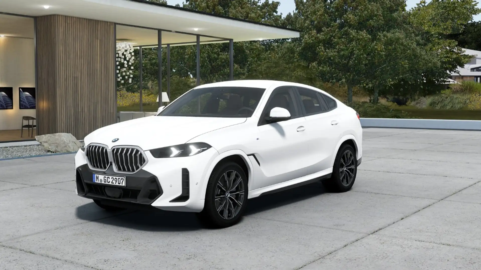 BMW X6 xDrive40d M Sport *Bestellaktion* Biały - 2