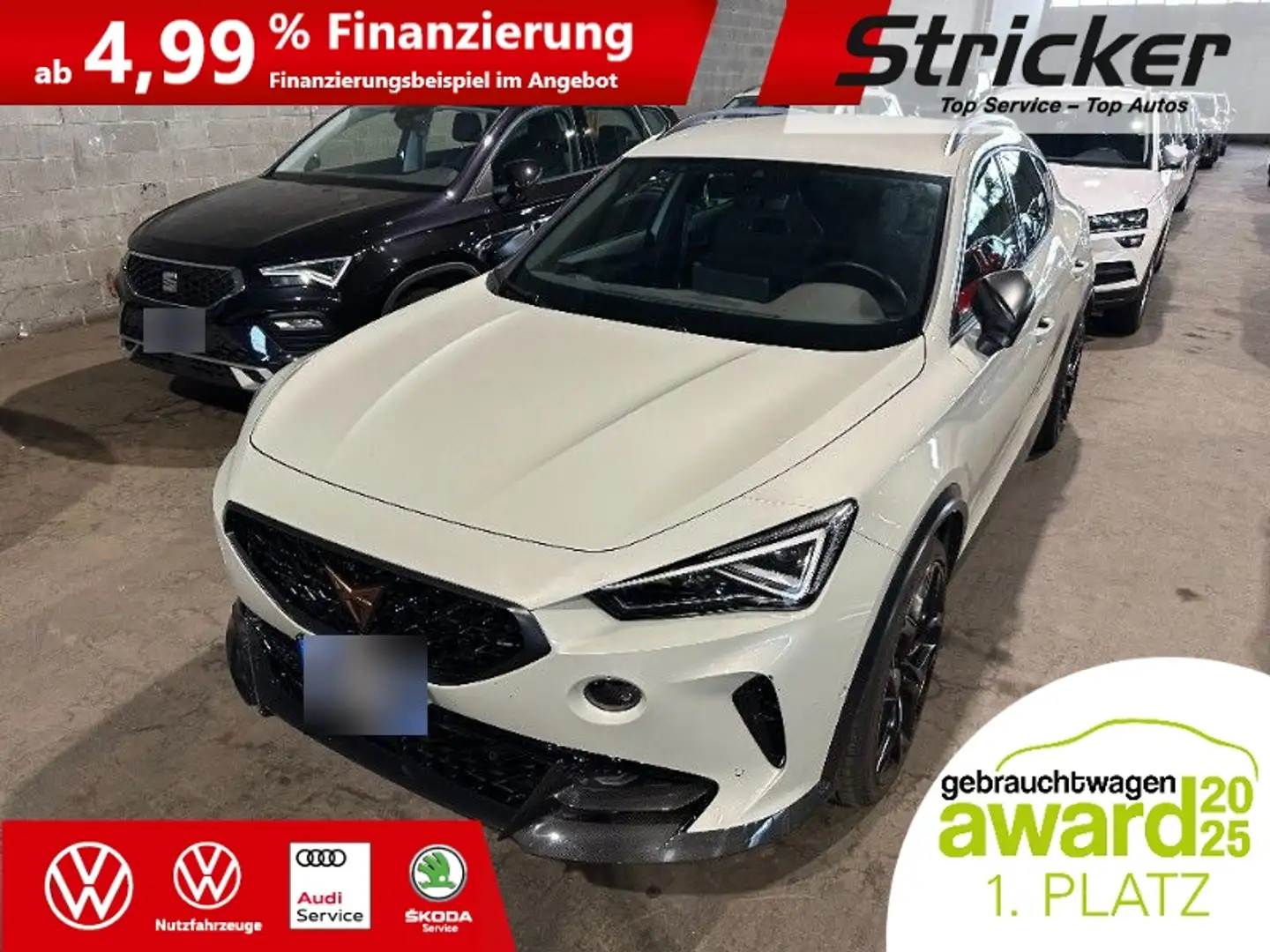 CUPRA Formentor VZ5 2.5TSI 522,-ohne Anzahlung Taiga Beats Grau - 2