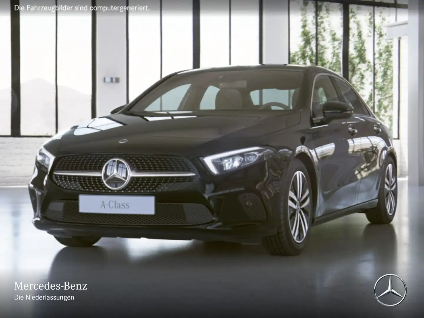 Mercedes-Benz A 180 Lim PROGRESSIVE+LED+KAMERA+KEYLESS Noir - 2