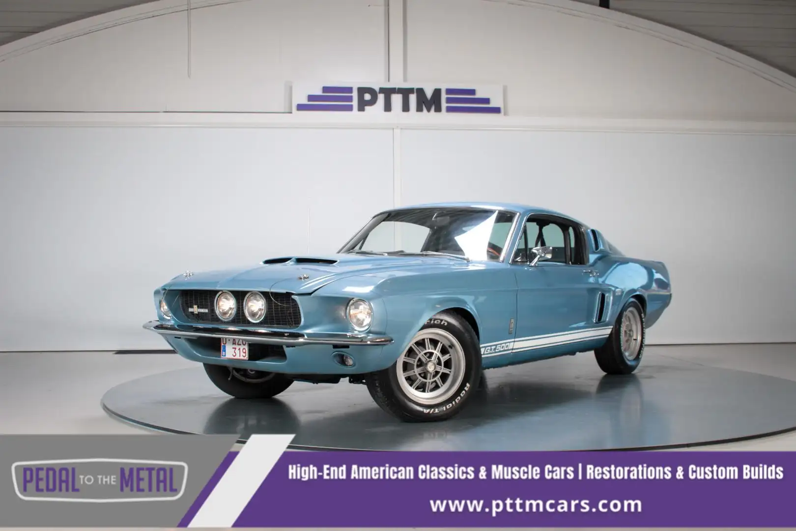 Shelby GT GT500 Blau - 1