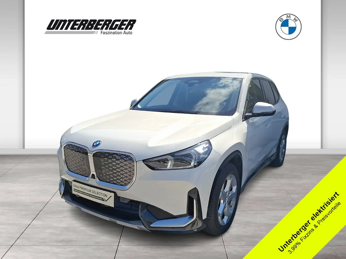 BMW iX1 xDrive30 xLine Head-Up DAB LED RFK Blanc - 1