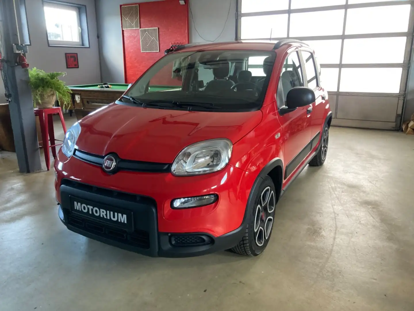 Fiat Panda 1.2 8V CITY LIFE LPG~Gas~Klima Rood - 1