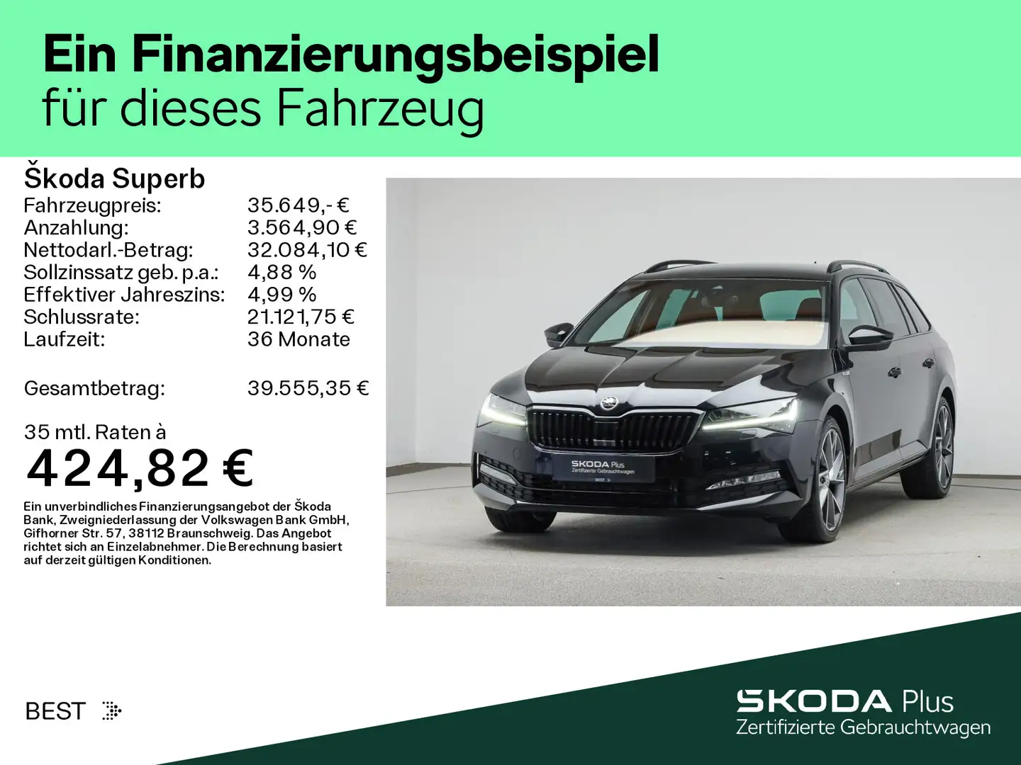 Skoda Superb Combi 2.0 TDI 4x4 DSG SPORTLINE*AHK*NAVI* Negro - 2