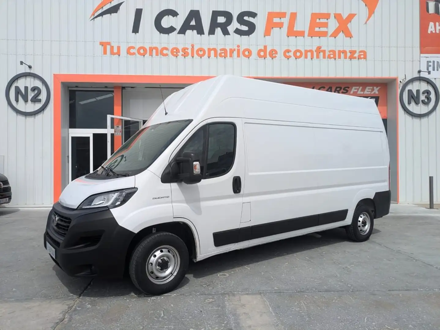 Fiat Ducato 35 L3 H3 2.3 1 (103 kW) Euro 6d-temp Blanc - 1